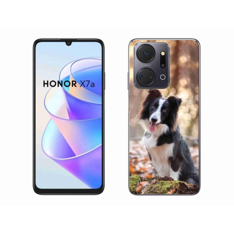 Gél tok mmCase a Honor X7a számára - border colie 1