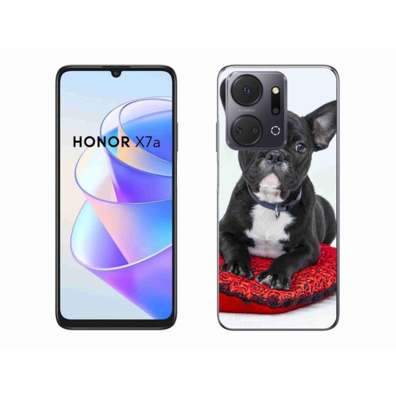 Gél tok mmCase a Honor X7a számára - bulldog