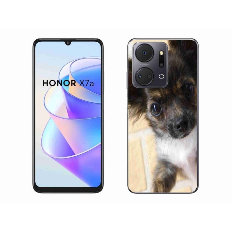 Gél tok mmCase a Honor X7a számára - chihuahua 2