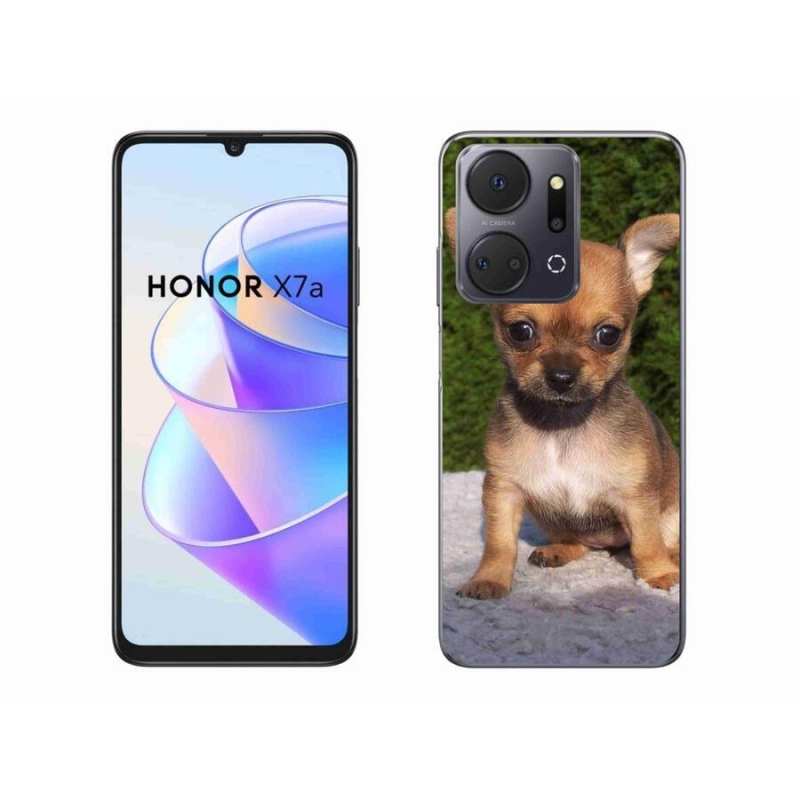 Gél tok mmCase a Honor X7a számára - chihuahua 3