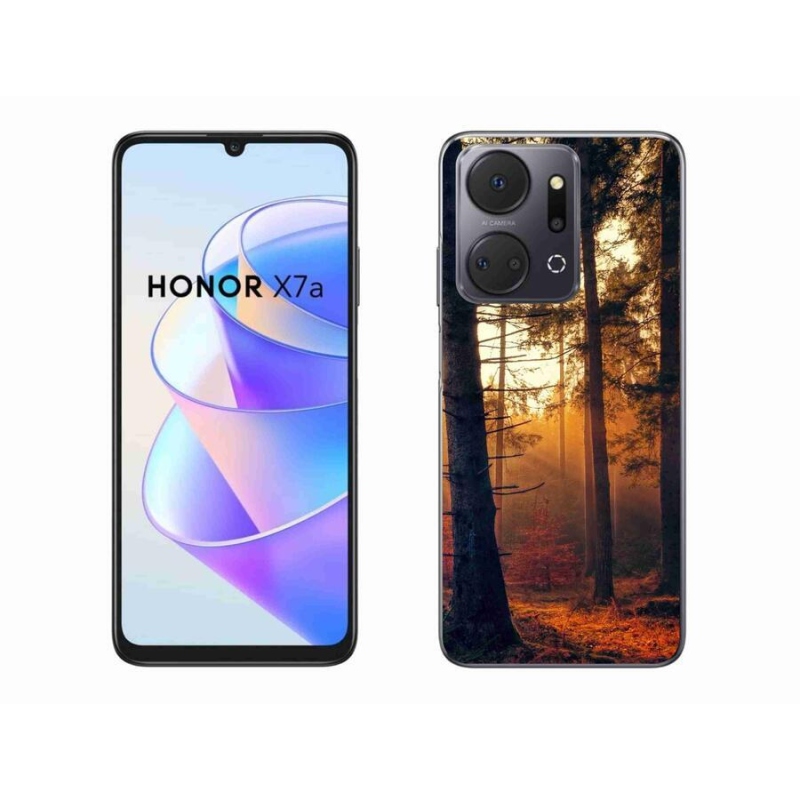 Gél tok mmCase a Honor X7a készülékhez - erdő