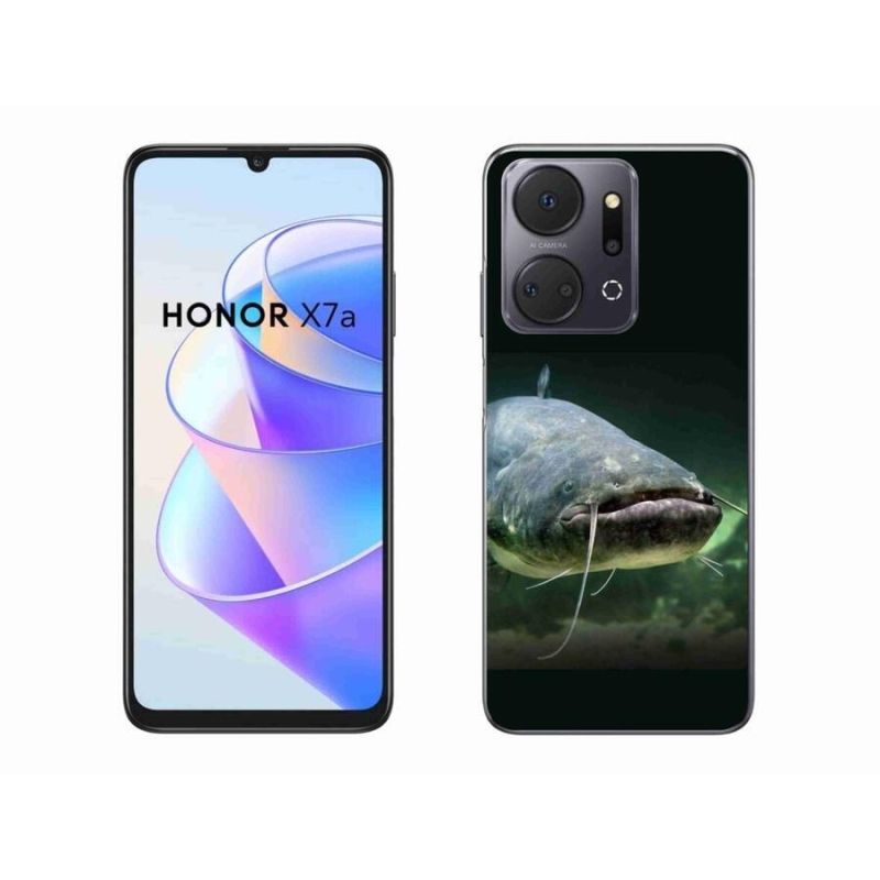 Gél tok mmCase a Honor X7a számára - harcsa