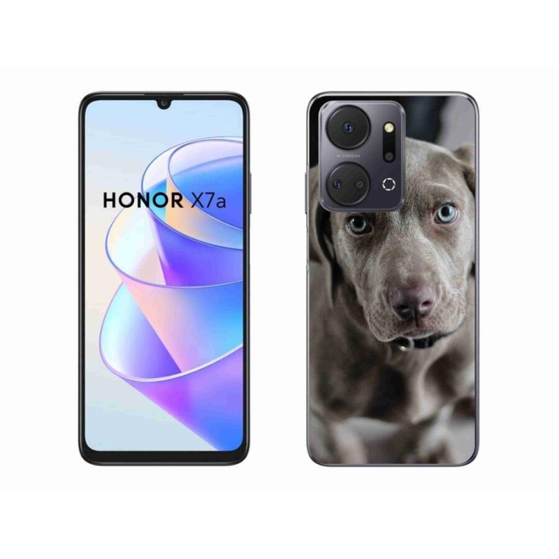 Gélhüvely mmCase a Honor X7a mobiltelefonhoz - výmarský ohař