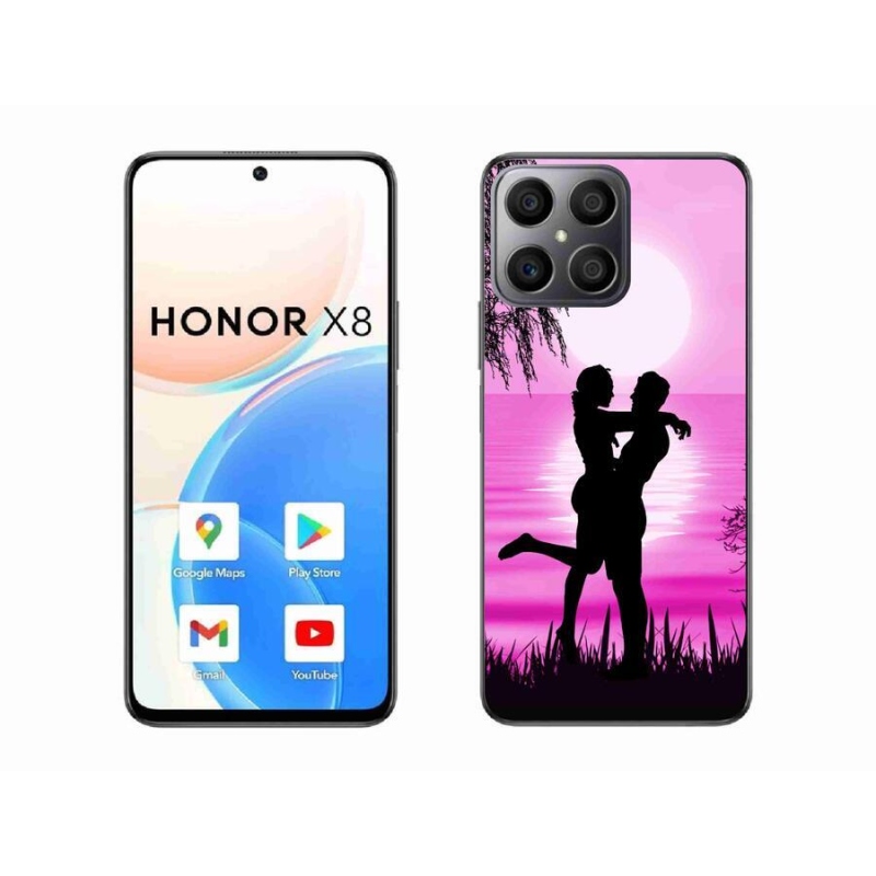 Gél tok mmCase a Honor X8 4G-hez - naplemente