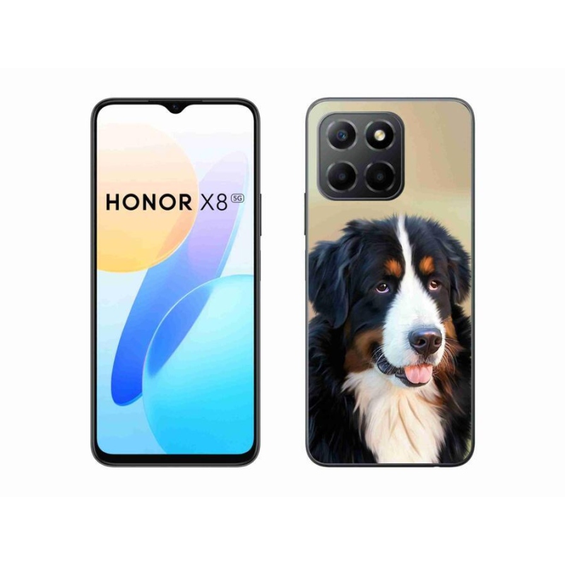 Gél tok mmCase a Honor X8 5G/Honor 70 Lite 5G készülékhez - Berni hegyi kutya