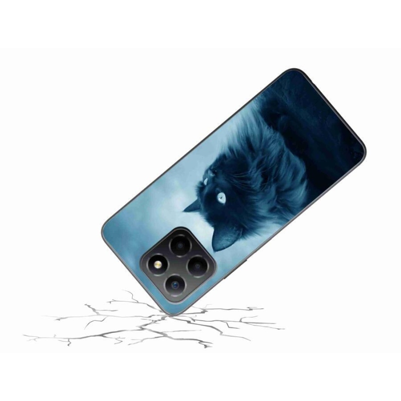 Gél tok mmCase a Honor X8 5G/Honor 70 Lite 5G készülékhez - fekete cat 1