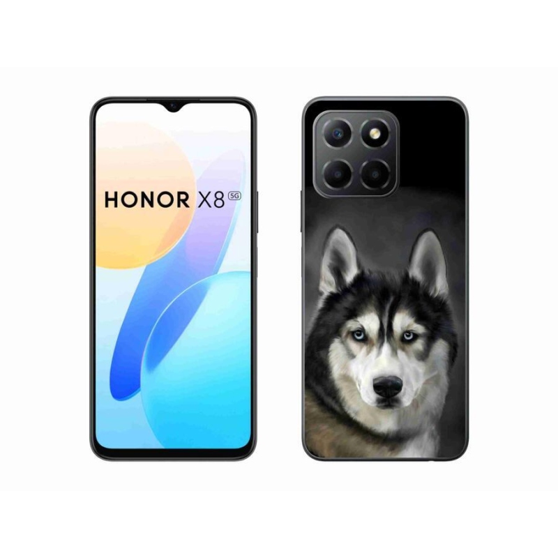 Gél tok mmCase a Honor X8 5G/Honor 70 Lite 5G - husky számára