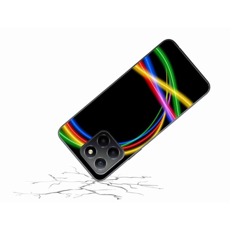 Gél tok mmCase a Honor X8 5G/Honor 70 Lite 5G számára - neon körök