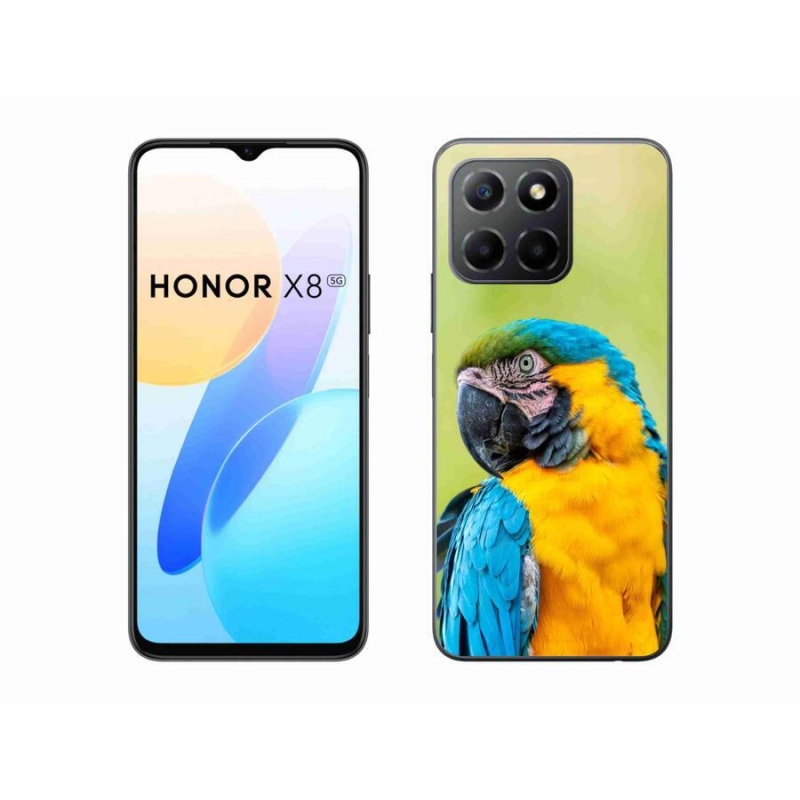 Gél tok mmCase a Honor X8 5G/Honor 70 Lite 5G készülékhez - parrot ara 2