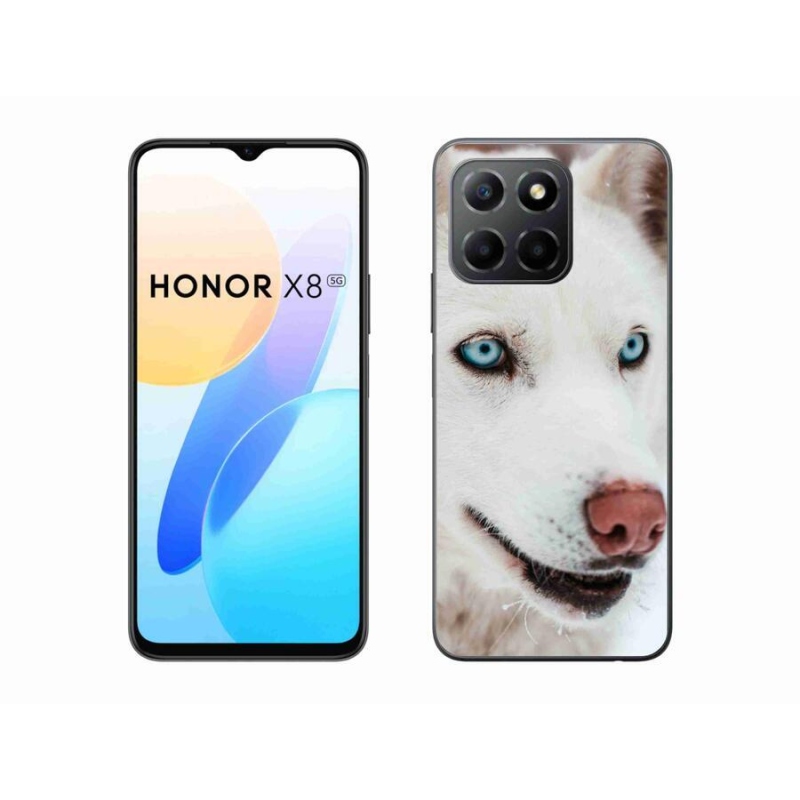 Gél tok mmCase a Honor X8 5G/Honor 70 Lite 5G készülékhez - kutyaszemmel nézve
