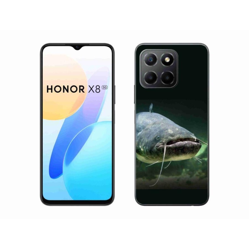 Gél tok mmCase a Honor X8 5G/Honor 70 Lite 5G számára - harcsa