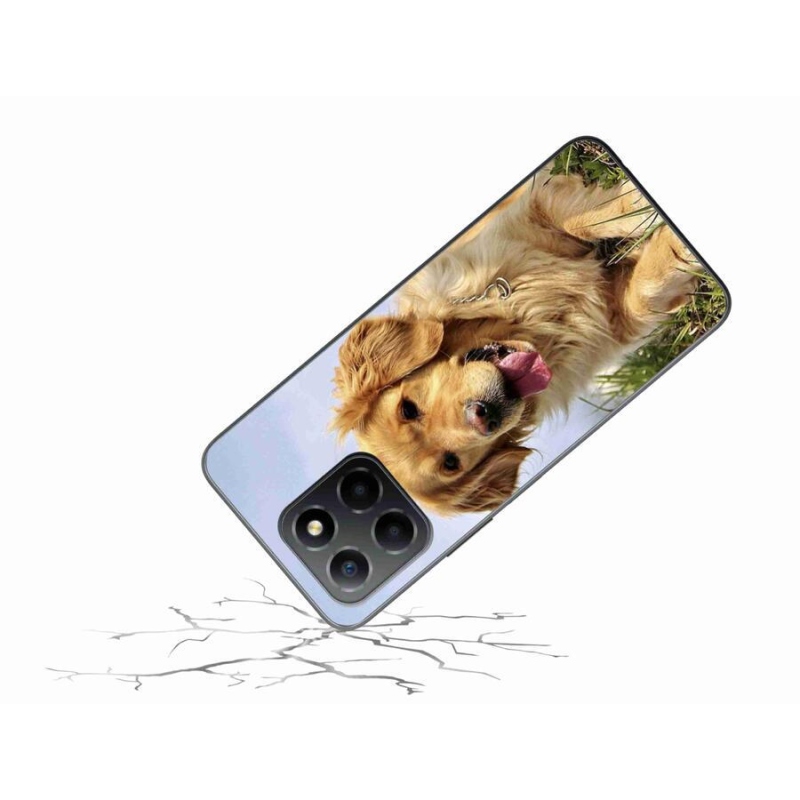 Gél tok mmCase a Honor X8 5G/Honor 70 Lite 5G számára - arany retriever