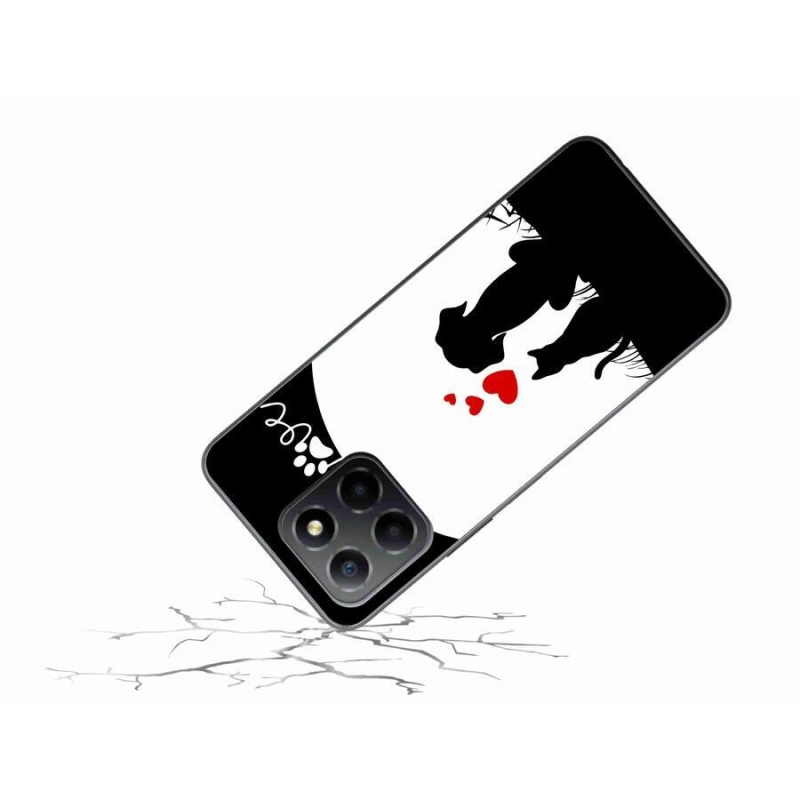 Gél tok mmCase a Honor X8 5G/Honor 70 Lite 5G számára - állati szeretet