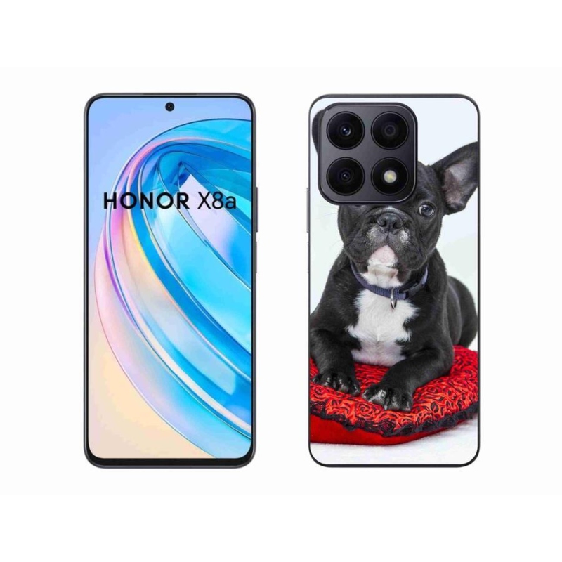 Gél tok mmCase a Honor X8a számára - bulldog