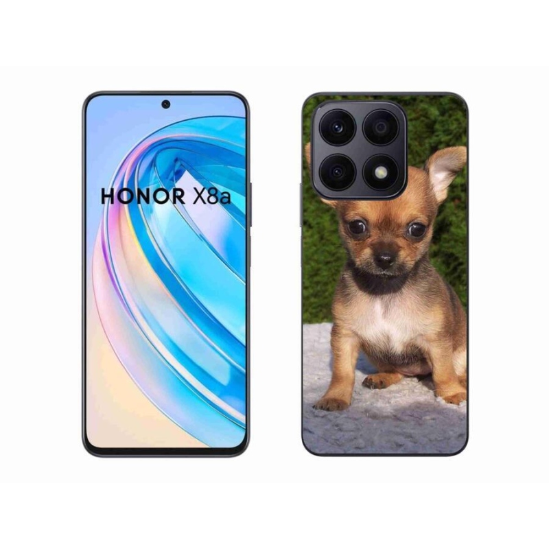 Gél tok mmCase a Honor X8a számára - chihuahua 3