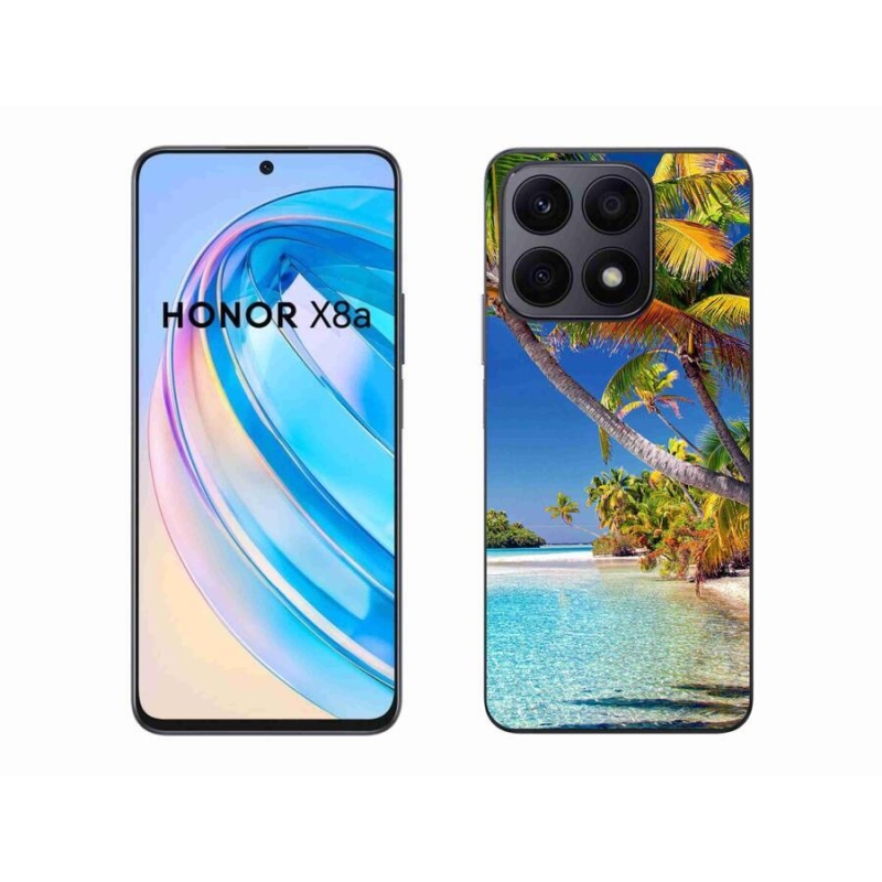 Gél tok mmCase a Honor X8a készülékhez - tengerparton