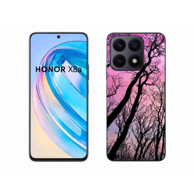 Gél tok mmCase a Honor X8a számára - kidőlt fák