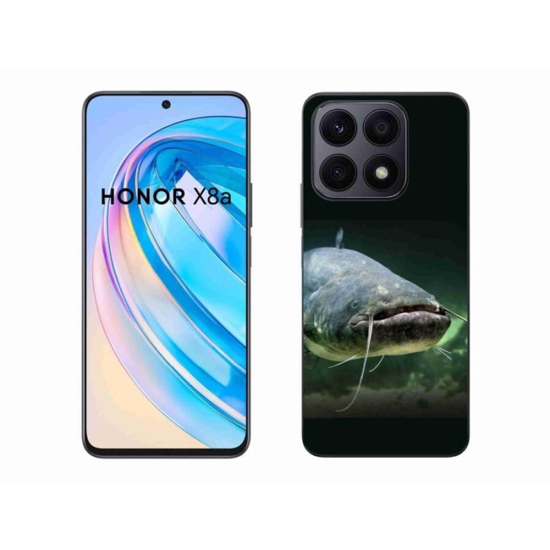 Gél tok mmCase a Honor X8a számára - harcsa