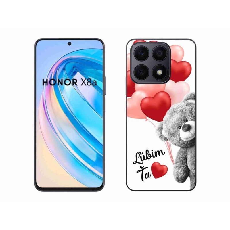 Gél tok mmCase a Honor X8a számára - I love you en