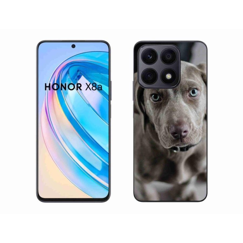 Gélhüvely mmCase a Honor X8a mobiltelefonhoz - výmarský ohař