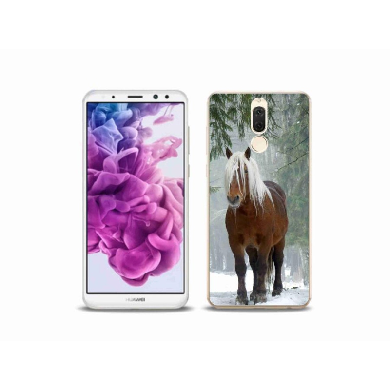 Gél tok mmCase mobil Huawei Mate 10 Lite - ló az erdőben