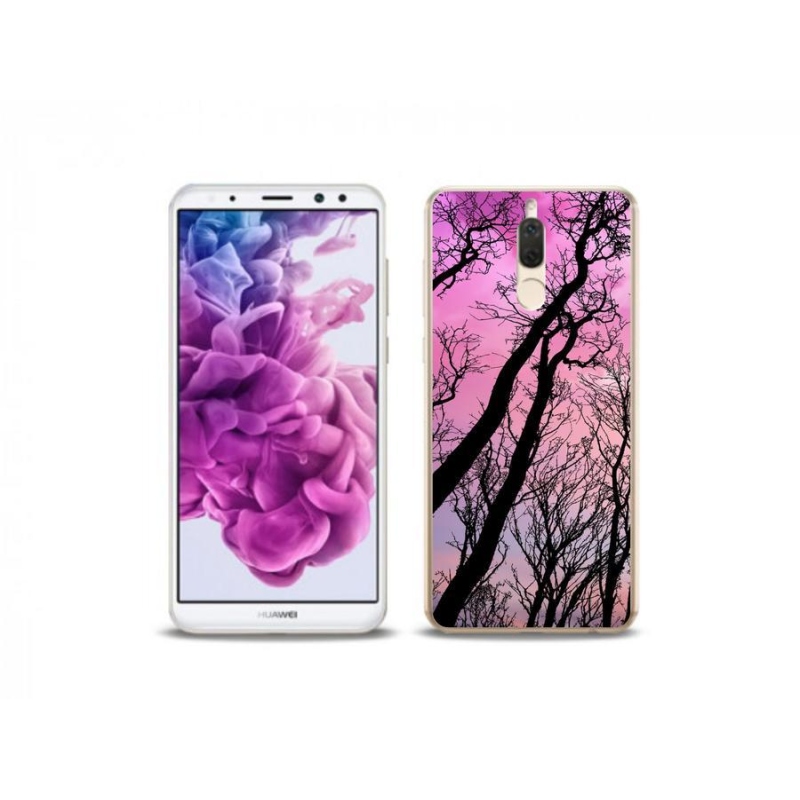 Gél tok mmCase a mobil Huawei Mate 10 Lite készülékhez - kidőlt fák