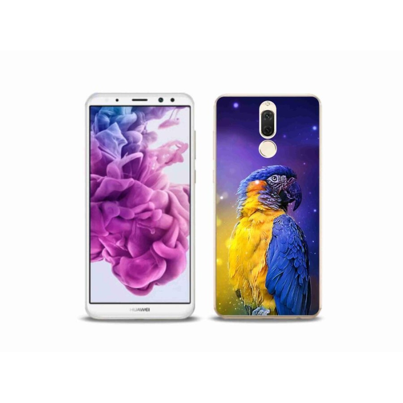 Gél tok mmCase mobil Huawei Mate 10 Lite - papagáj ara 1