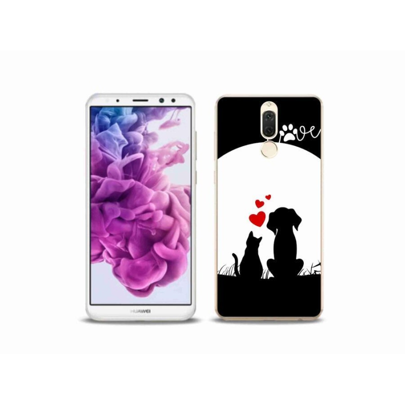 Gél tok mmCase a mobil Huawei Mate 10 Lite készülékhez - állati szeretet