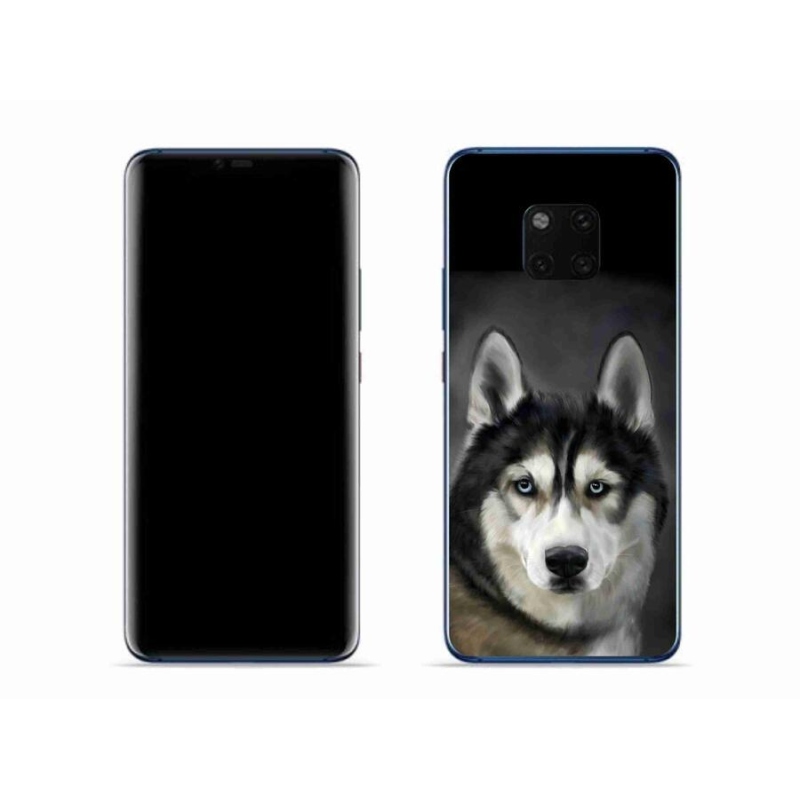 Gél tok mmCase mobil Huawei Mate 20 Pro - husky