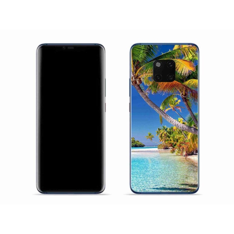 Gél tok mmCase a mobil Huawei Mate 20 Pro - tengerpartra