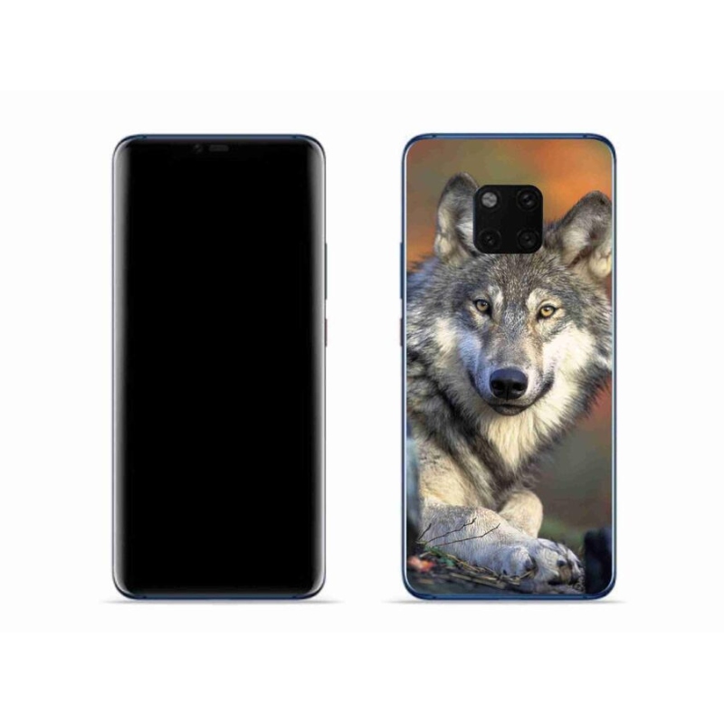 Gél tok mmCase mobil Huawei Mate 20 Pro - farkas