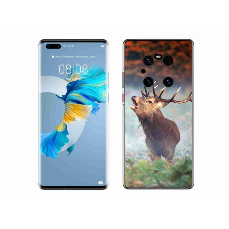 Gél tok mmCase mobil Huawei Mate 40 Pro - szarvas 2
