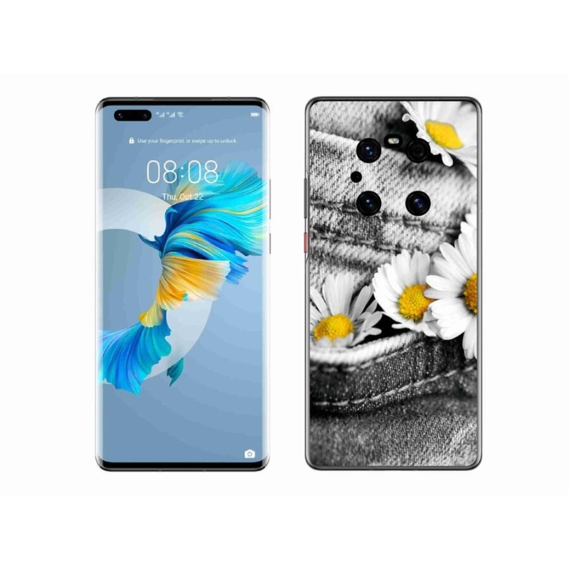 Gél tok mmCase a mobil Huawei Mate 40 Pro készülékhez - Százszorszépek