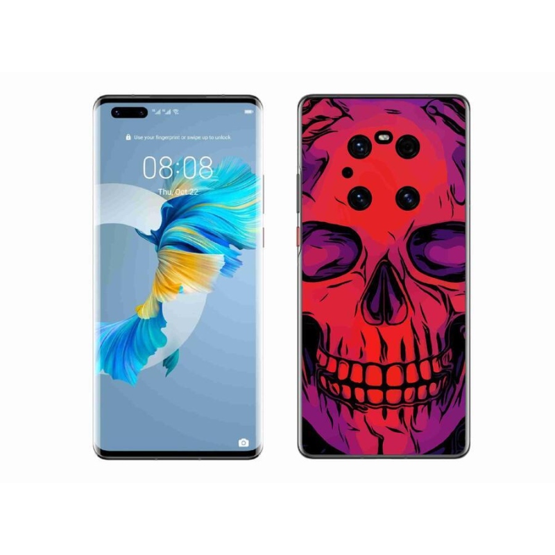 Gél tok mmCase mobil Huawei Mate 40 Pro - koponya