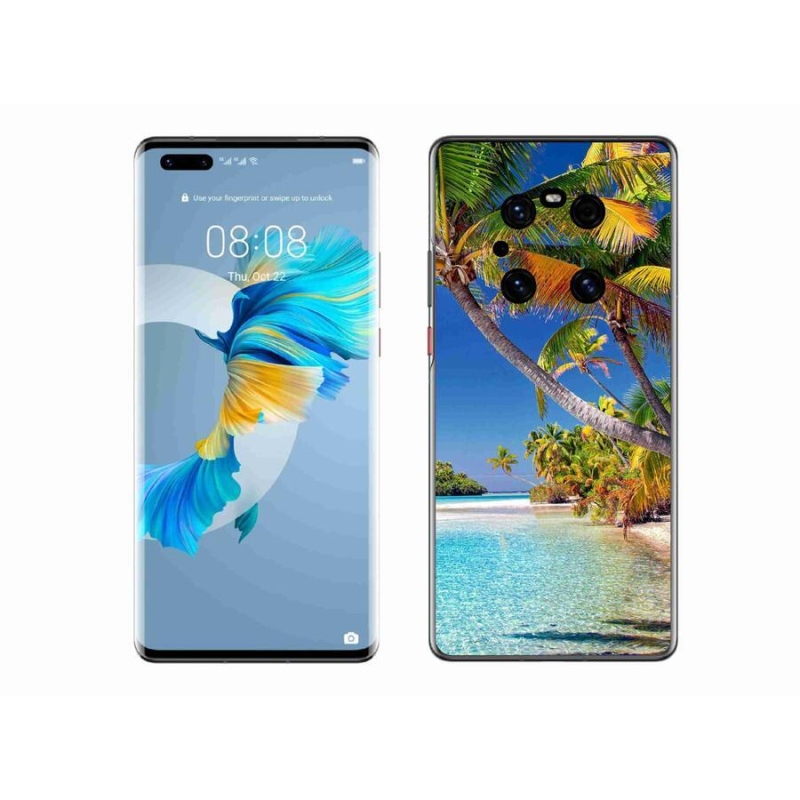 Gél tok mmCase a mobil Huawei Mate 40 Pro - tengerpartra
