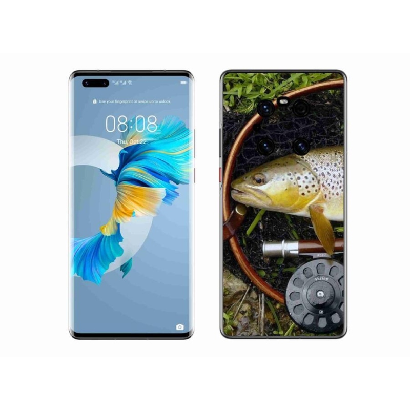 Gél tok mmCase mobil Huawei Mate 40 Pro - trout 2