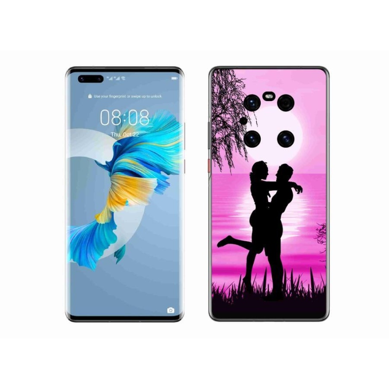 Gél tok mmCase a Huawei Mate 40 Pro készülékhez - naplemente