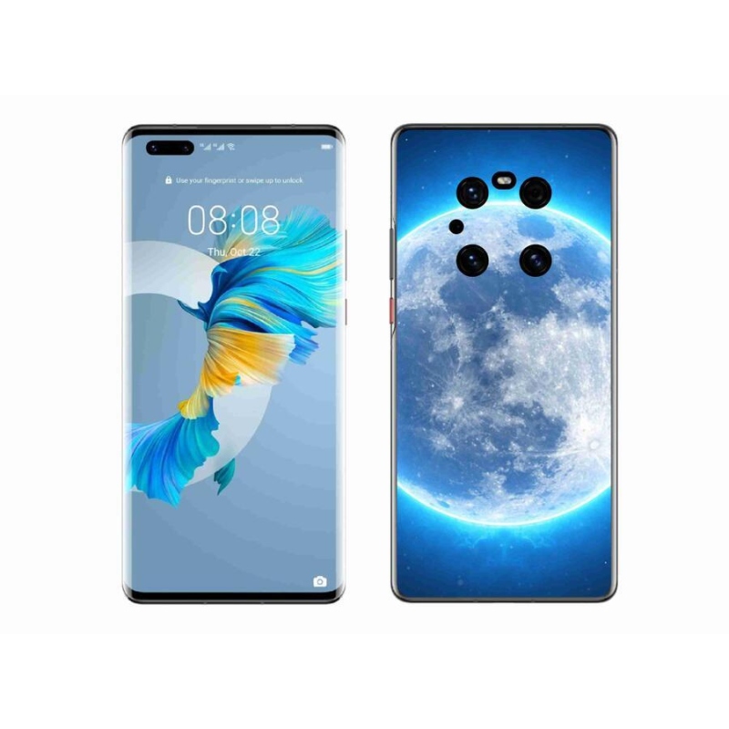 Gél tok mmCase a Huawei Mate 40 Pro készülékhez - földgömb alakú