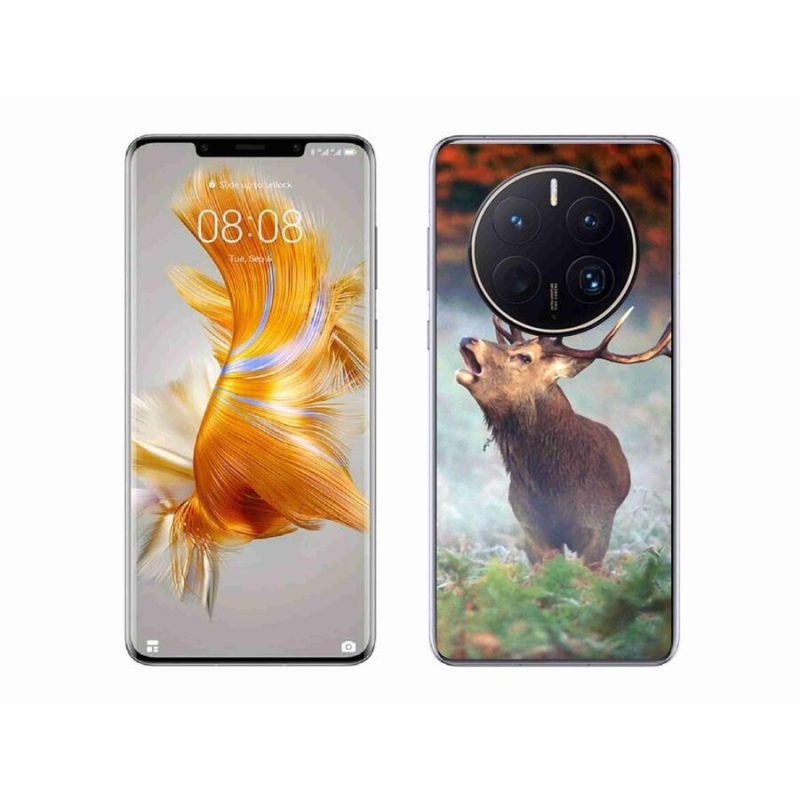 Gél tok mmCase mobil Huawei Mate 50 Pro - szarvas 2