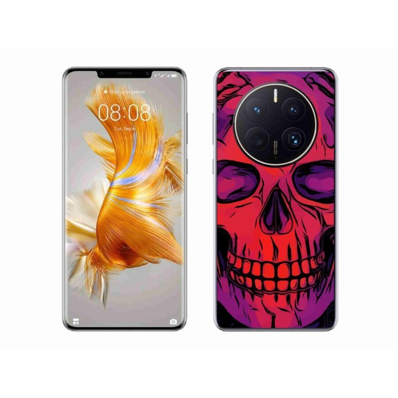 Gél tok mmCase mobil Huawei Mate 50 Pro - koponya