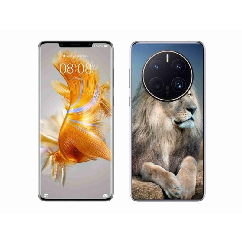 Gél tok mmCase a Huawei Mate 50 Pro készülékhez - Lion 1
