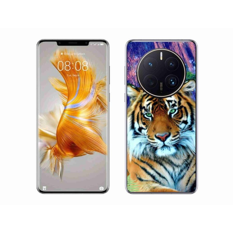 Gél tok mmCase a mobil Huawei Mate 50 Pro - tigrishez