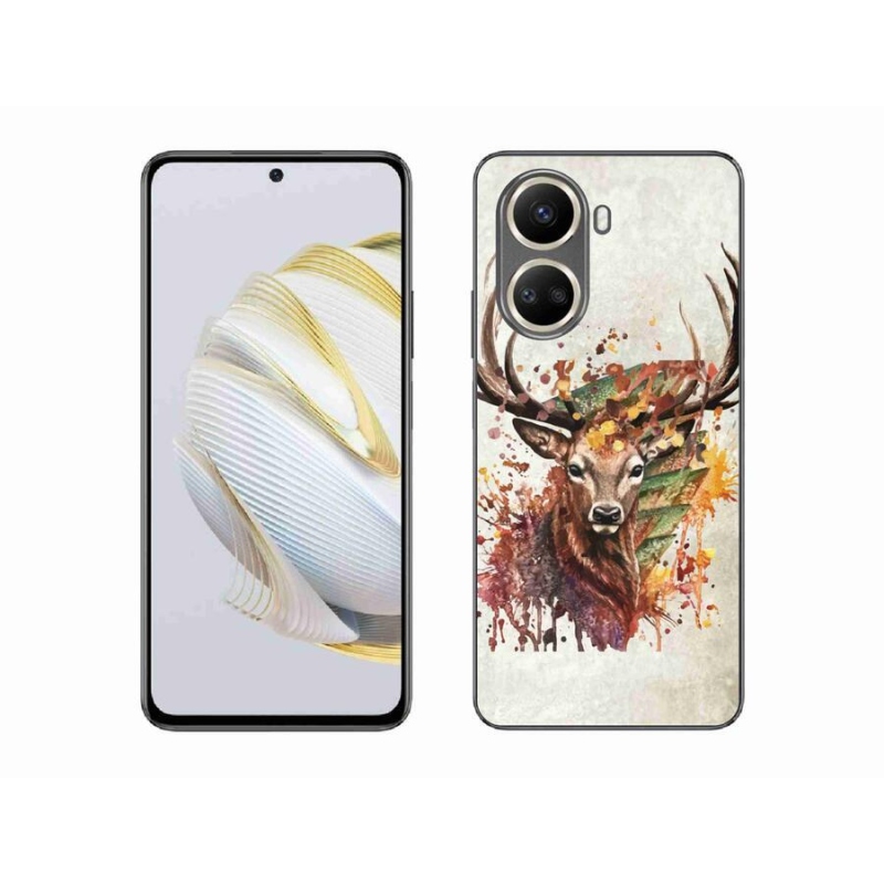 Gél tok mmCase mobil Huawei Nova 10 SE - szarvas 1