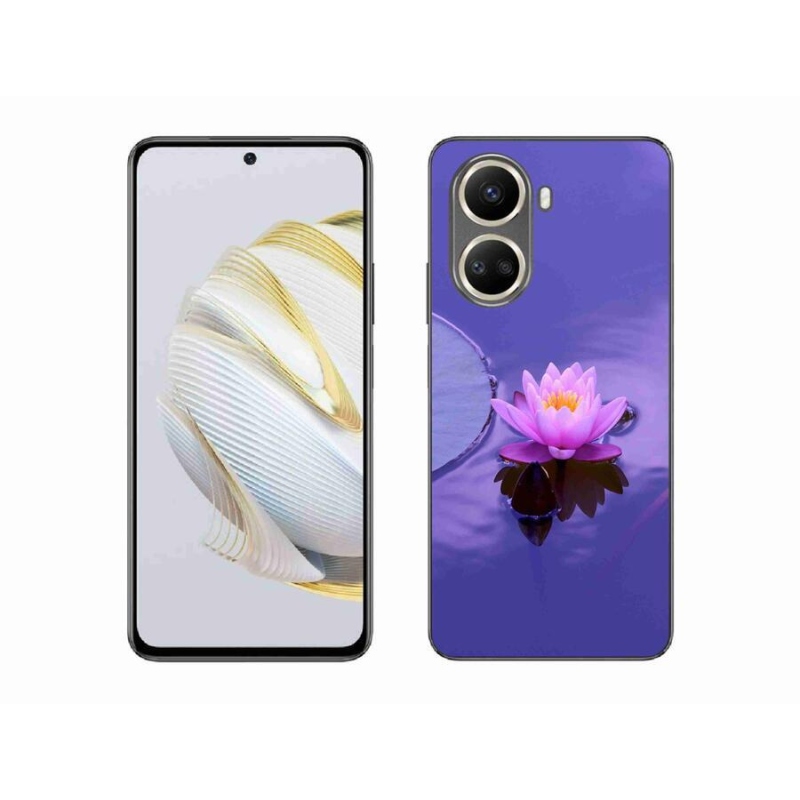 Gél tok mmCase mobil Huawei Nova 10 SE - virág a felszínen