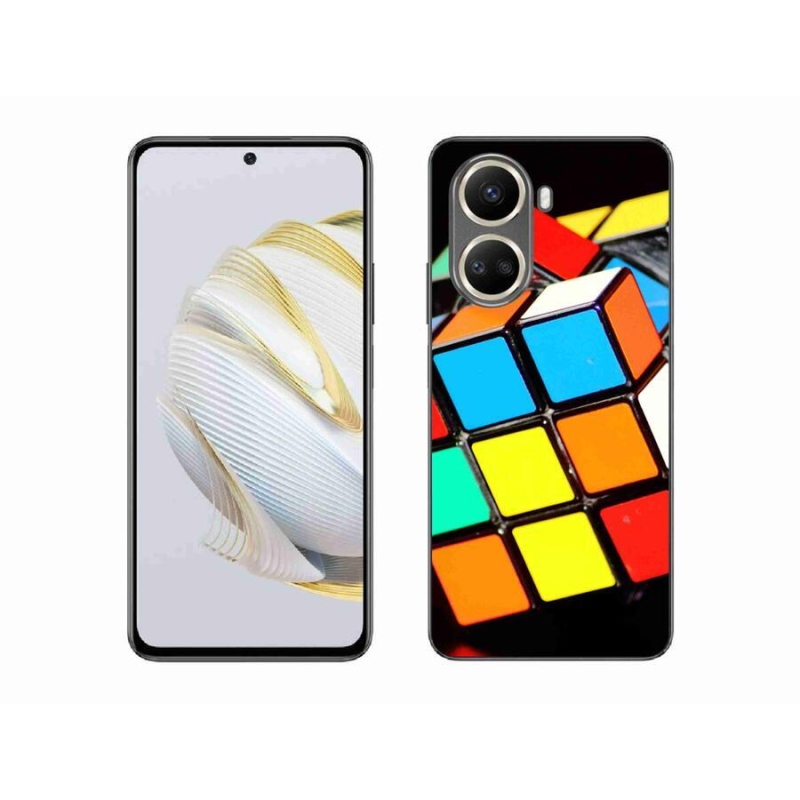 Gél tok mmCase mobil Huawei Nova 10 SE - Rubik-kocka - mobiltelefonhoz
