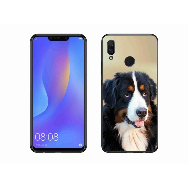 Gél tok mmCase a mobil Huawei Nova 3 - Berni hegyi kutya számára