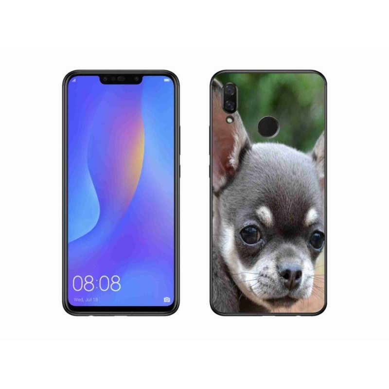 Gél tok mmCase a mobil Huawei Nova 3 - chihuahua számára