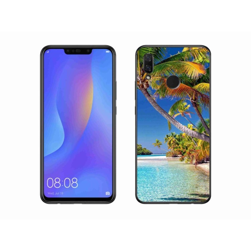 Gél tok mmCase a mobil Huawei Nova 3 - tengerparti tengerpartra