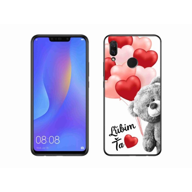 Gél tok mmCase a mobil Huawei Nova 3 - I love you en