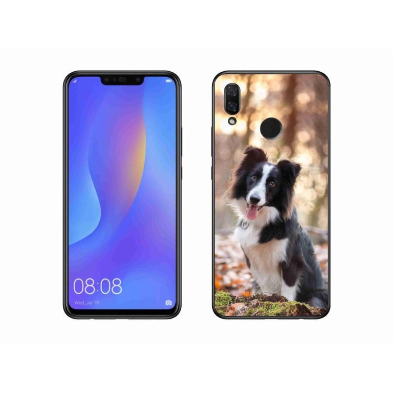 Gél tok mmCase mobil Huawei Nova 3i - border colie 1